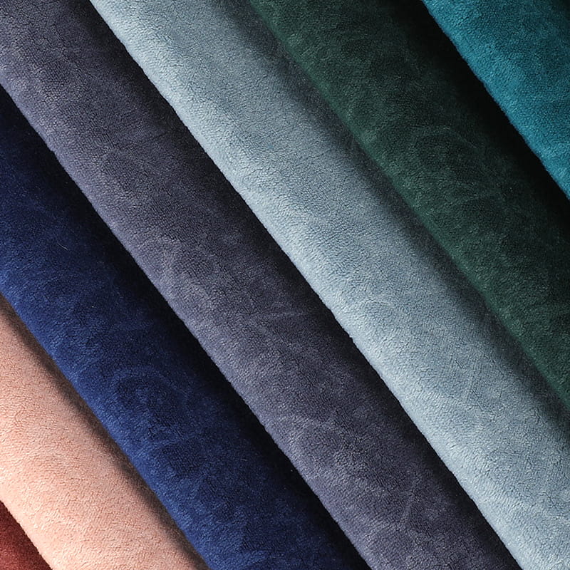 Grafik Cetak Unik Kain Sofa Velvet Snowflake